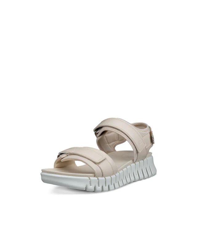 Ecco Sandalette »ECCO GRUUV SOL W« , Plateau, Sommerschuh, Sandalette mit praktischem Klettverschluss