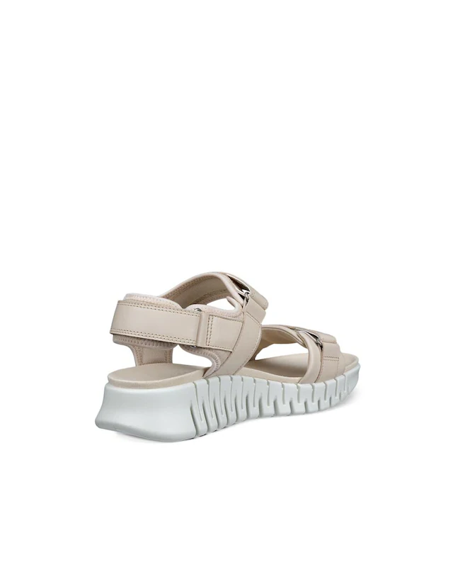 Ecco Sandalette »ECCO GRUUV SOL W« , Plateau, Sommerschuh, Sandalette mit praktischem Klettverschluss