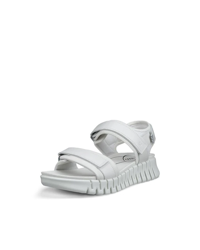 Ecco Sandalette »ECCO GRUUV SOL W« , Plateau, Sommerschuh, Sandalette mit praktischem Klettverschluss