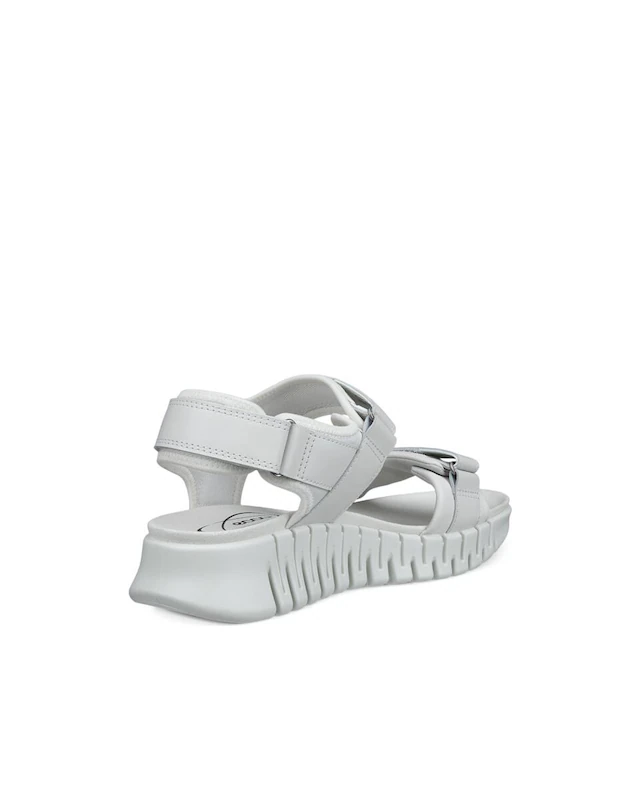 Ecco Sandalette »ECCO GRUUV SOL W« , Plateau, Sommerschuh, Sandalette mit praktischem Klettverschluss