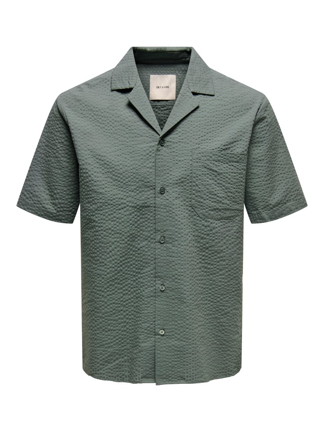 ONLY & SONS Kurzarmhemd »ONSEYE RESORT SEERS 0009 SHIRT NOOS«