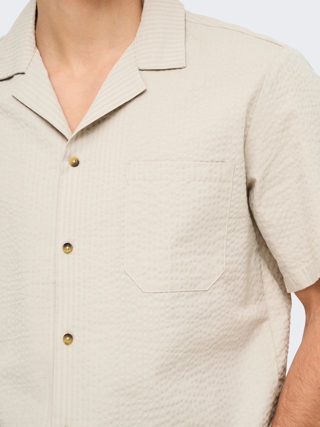 ONLY & SONS Kurzarmhemd »ONSEYE RESORT SEERS 0009 SHIRT NOOS«