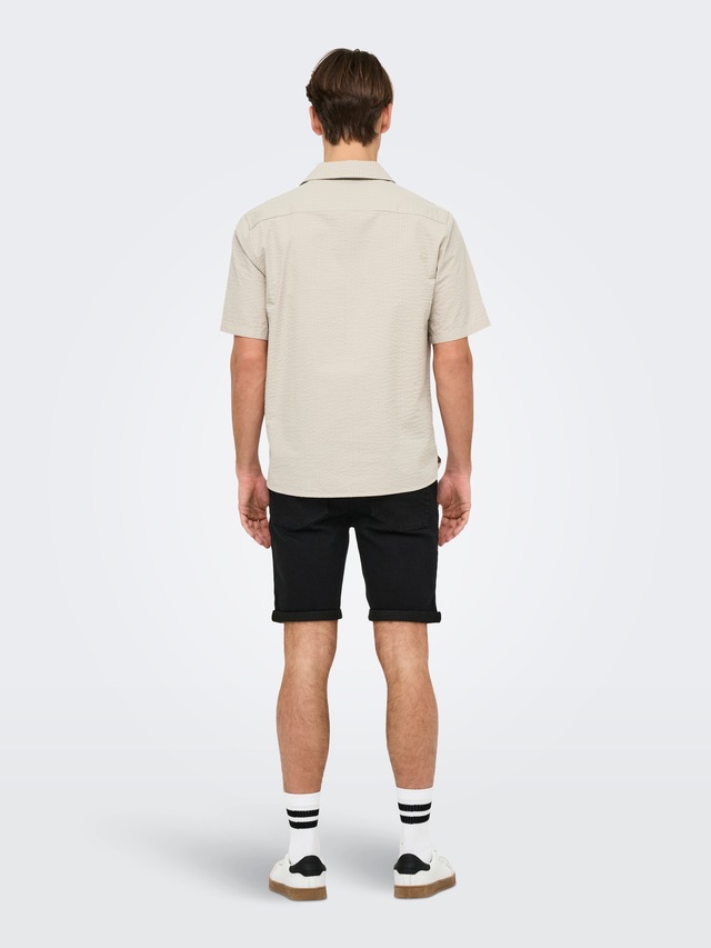 ONLY & SONS Kurzarmhemd »ONSEYE RESORT SEERS 0009 SHIRT NOOS«
