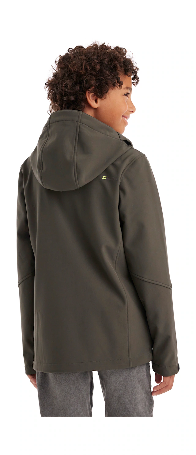 Killtec Softshelljacke »Jungen Softshelljacke« Wasserabweisende Softshelljacke mit Fleece und verstellbaren Details