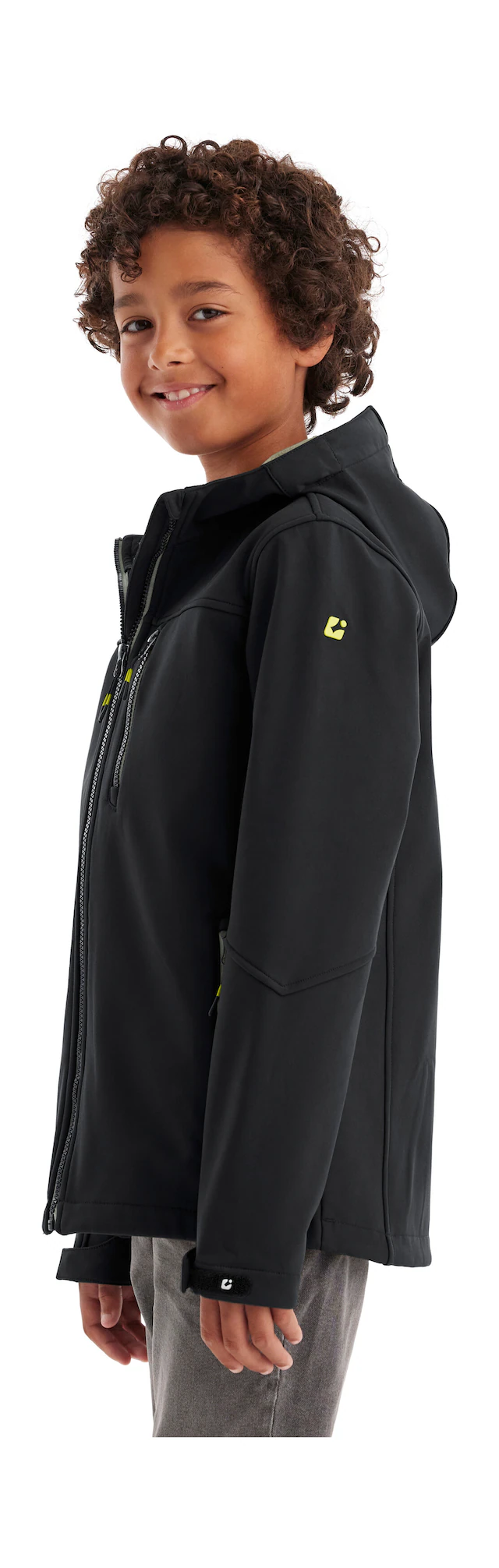 Killtec Softshelljacke »Jungen Softshelljacke« Wasserabweisende Softshelljacke mit Fleece und verstellbaren Details