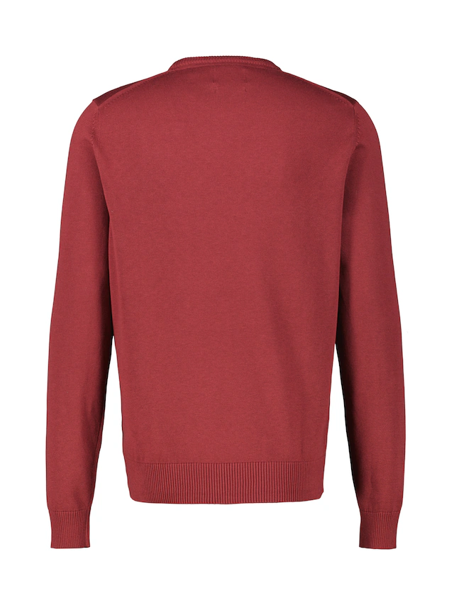 LERROS Strickpullover »Herren Strickpullover aus Baumwolle mit Crewneck Ausschnitt« Weicher Strick-Pullover, Rundhalsausschnitt, lange Ärmel, pflegeleicht