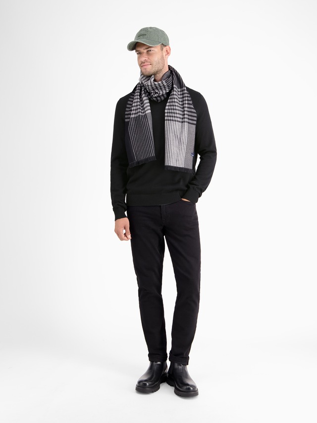 LERROS Strickpullover »Herren Strickpullover aus Baumwolle mit Crewneck Ausschnitt« Weicher Strick-Pullover, Rundhalsausschnitt, lange Ärmel, pflegeleicht