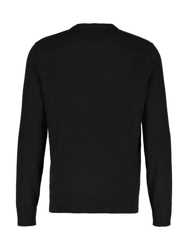 LERROS Strickpullover »Herren Strickpullover aus Baumwolle mit Crewneck Ausschnitt« Weicher Strick-Pullover, Rundhalsausschnitt, lange Ärmel, pflegeleicht