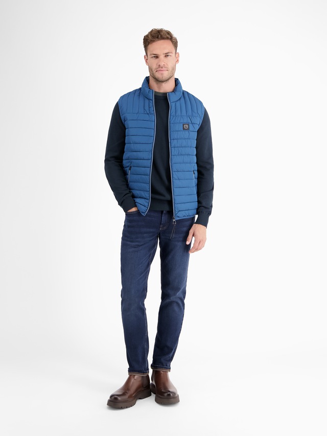 LERROS Strickpullover »Herren Strickpullover aus Baumwolle mit Crewneck Ausschnitt« Weicher Strick-Pullover, Rundhalsausschnitt, lange Ärmel, pflegeleicht