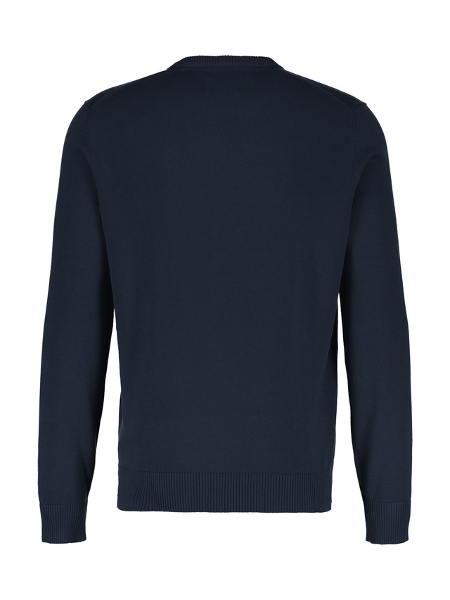 LERROS Strickpullover »Herren Strickpullover aus Baumwolle mit Crewneck Ausschnitt« Weicher Strick-Pullover, Rundhalsausschnitt, lange Ärmel, pflegeleicht