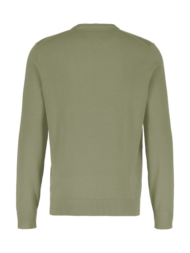 LERROS Strickpullover »Herren Strickpullover aus Baumwolle mit Crewneck Ausschnitt« Weicher Strick-Pullover, Rundhalsausschnitt, lange Ärmel, pflegeleicht