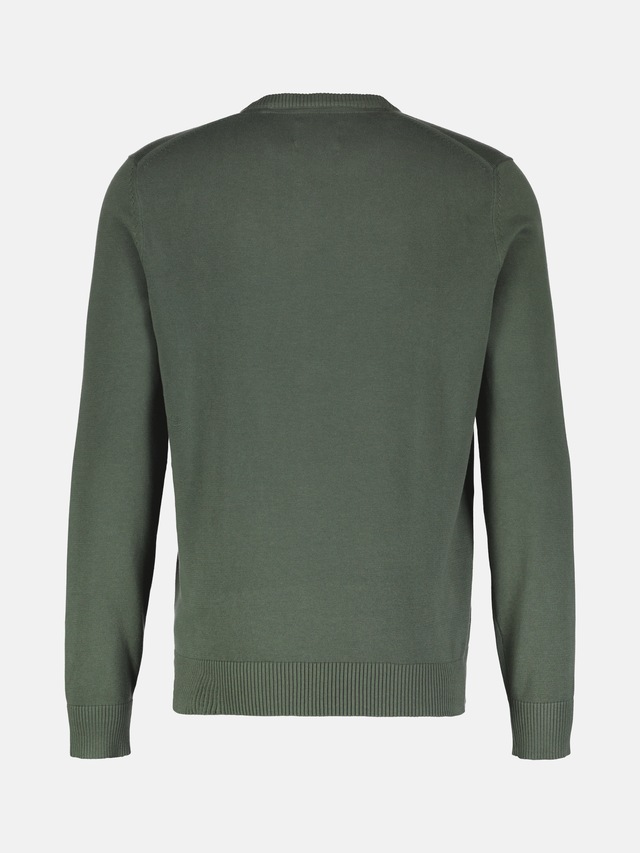 LERROS Strickpullover »Herren Strickpullover aus Baumwolle mit Crewneck Ausschnitt« Weicher Strick-Pullover, Rundhalsausschnitt, lange Ärmel, pflegeleicht