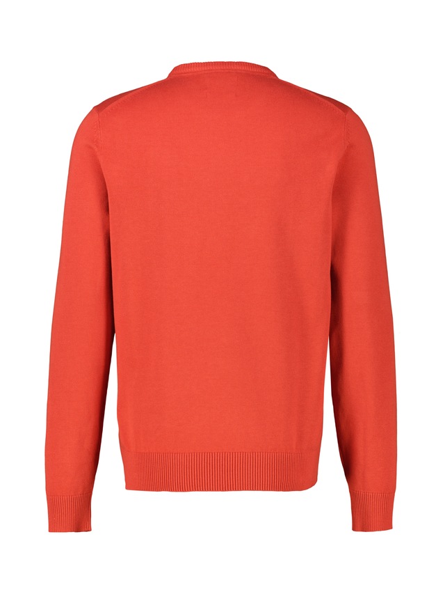 LERROS Strickpullover »Herren Strickpullover aus Baumwolle mit Crewneck Ausschnitt« Weicher Strick-Pullover, Rundhalsausschnitt, lange Ärmel, pflegeleicht
