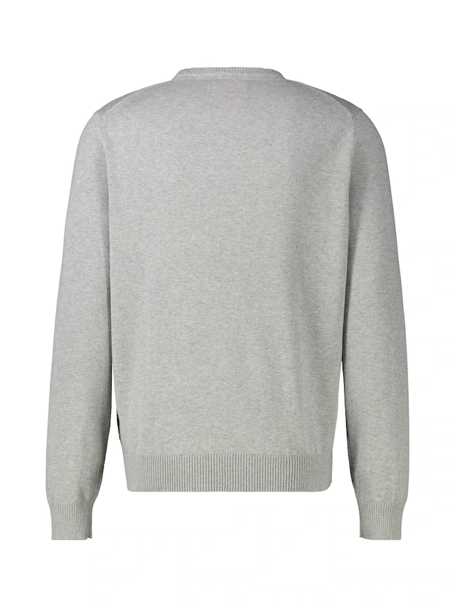 LERROS Strickpullover »Herren Strickpullover aus Baumwolle mit Crewneck Ausschnitt« Weicher Strick-Pullover, Rundhalsausschnitt, lange Ärmel, pflegeleicht