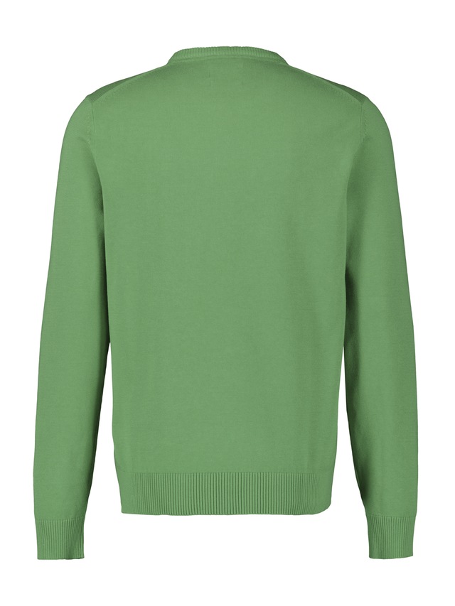 LERROS Strickpullover »Herren Strickpullover aus Baumwolle mit Crewneck Ausschnitt« Weicher Strick-Pullover, Rundhalsausschnitt, lange Ärmel, pflegeleicht