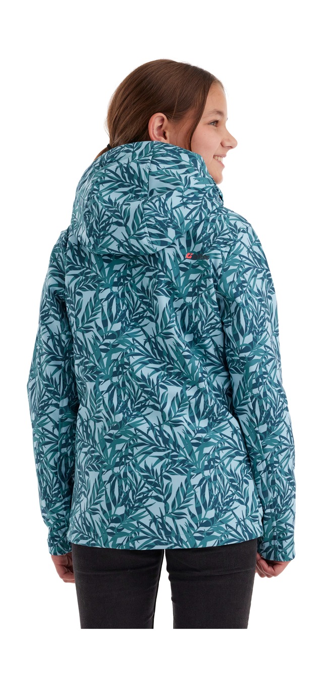 Killtec Softshelljacke »Mädchen Softshelljacke Print« Wasserdicht, windabweisend, atmungsaktiv, modischer Print