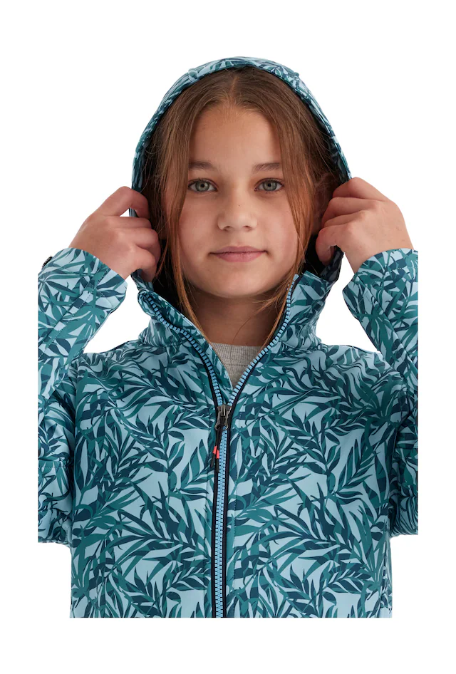 Killtec Softshelljacke »Mädchen Softshelljacke Print« Wasserdicht, windabweisend, atmungsaktiv, modischer Print