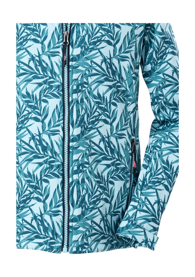Killtec Softshelljacke »Mädchen Softshelljacke Print« Wasserdicht, windabweisend, atmungsaktiv, modischer Print