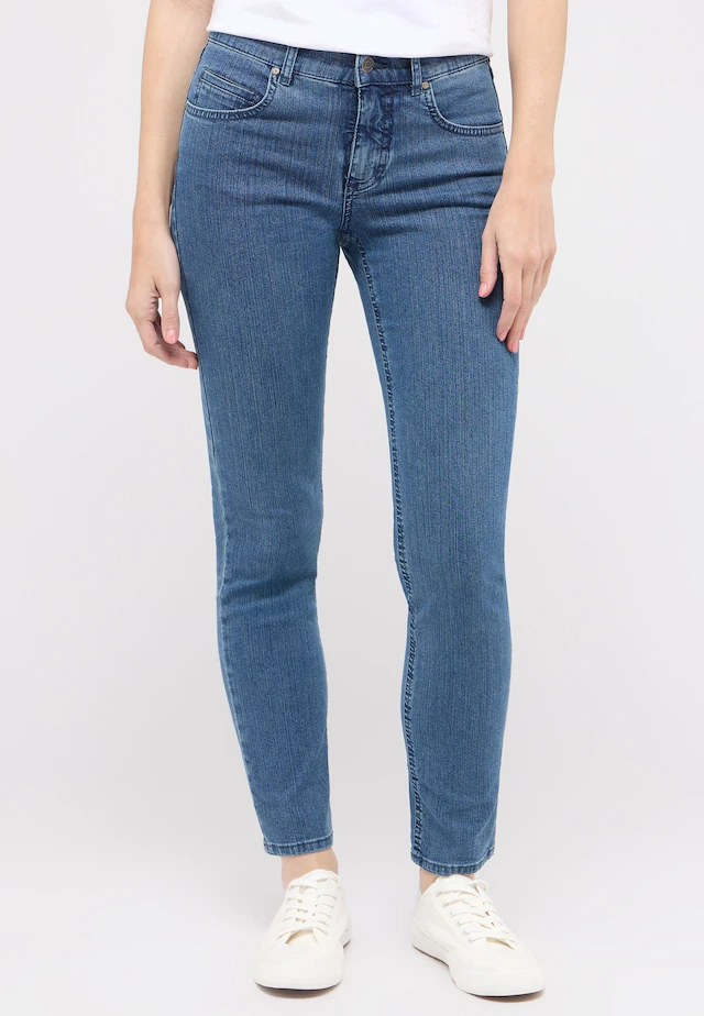 ANGELS 5-Pocket-Jeans »CICI« aus sportivem Denim
