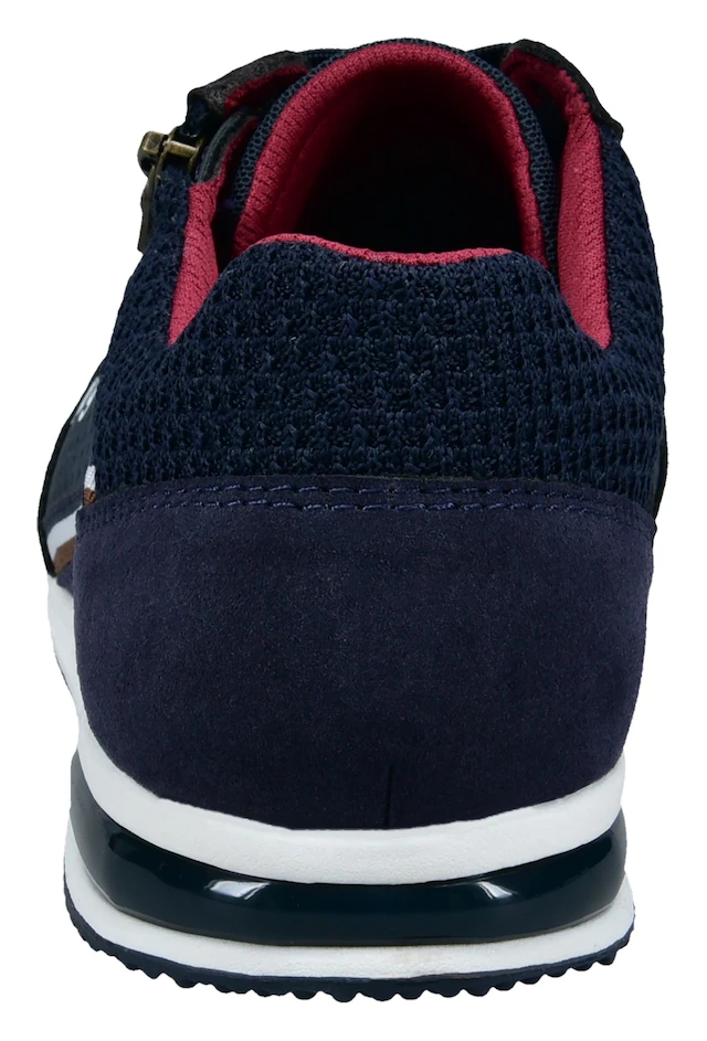 bugatti Sneaker , Schnürschuh, Halbschuh, Freizeitschuh mit Kontrastbesätzen
