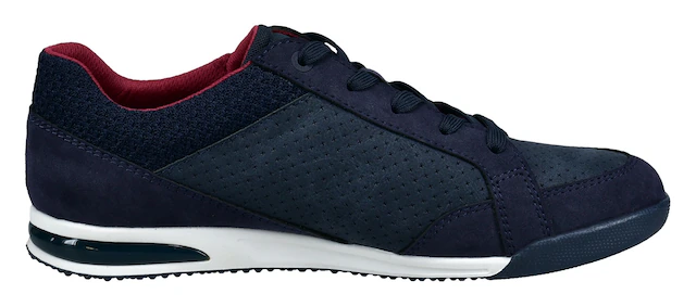 bugatti Sneaker , Schnürschuh, Halbschuh, Freizeitschuh mit Kontrastbesätzen