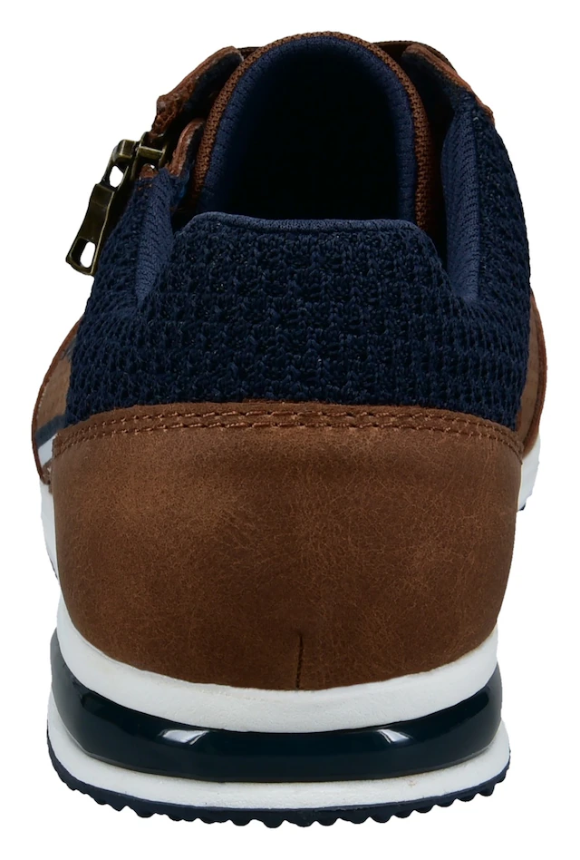 bugatti Sneaker , Schnürschuh, Halbschuh, Freizeitschuh mit Kontrastbesätzen