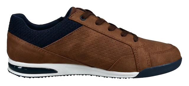 bugatti Sneaker , Schnürschuh, Halbschuh, Freizeitschuh mit Kontrastbesätzen