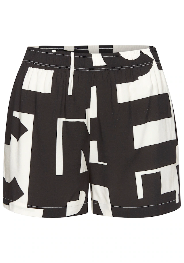 French Connection Pyjamashorts in gewebter Hemdenqualität