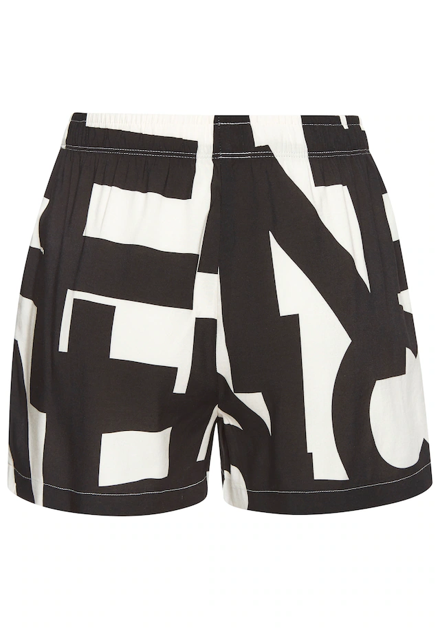 French Connection Pyjamashorts in gewebter Hemdenqualität