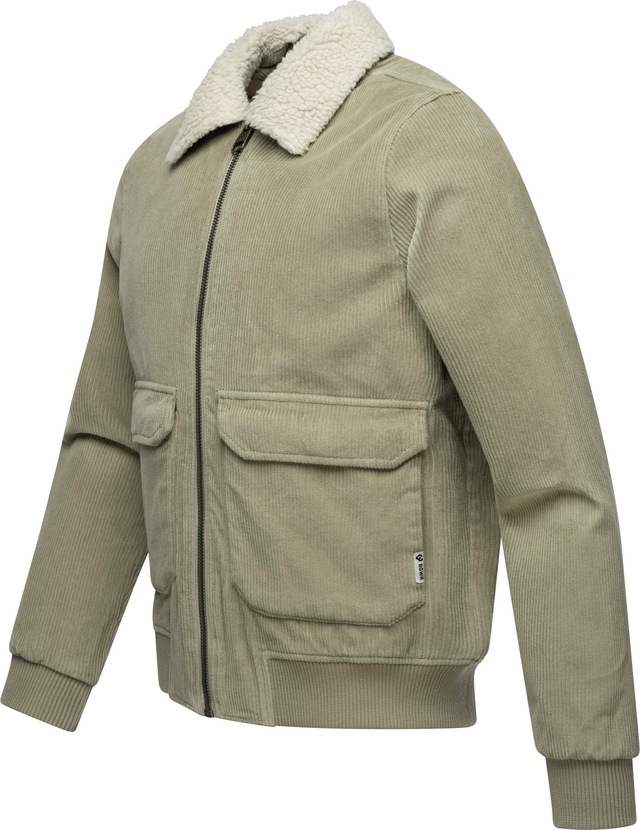 Ragwear Cordjacke »Aviss« ohne Kapuze Wasserdichte Herren Übergangsjacke aus Kord
