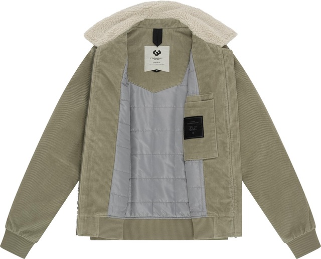 Ragwear Cordjacke »Aviss« ohne Kapuze Wasserdichte Herren Übergangsjacke aus Kord