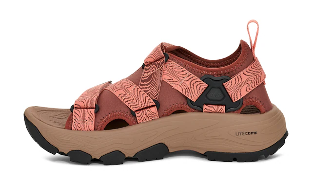 Teva Sandale »GRANDVIEW MAX SANDAL WOMEN« mit Vibram® Sohle, mit Gummi-Laufsohle, atmungsaktiv