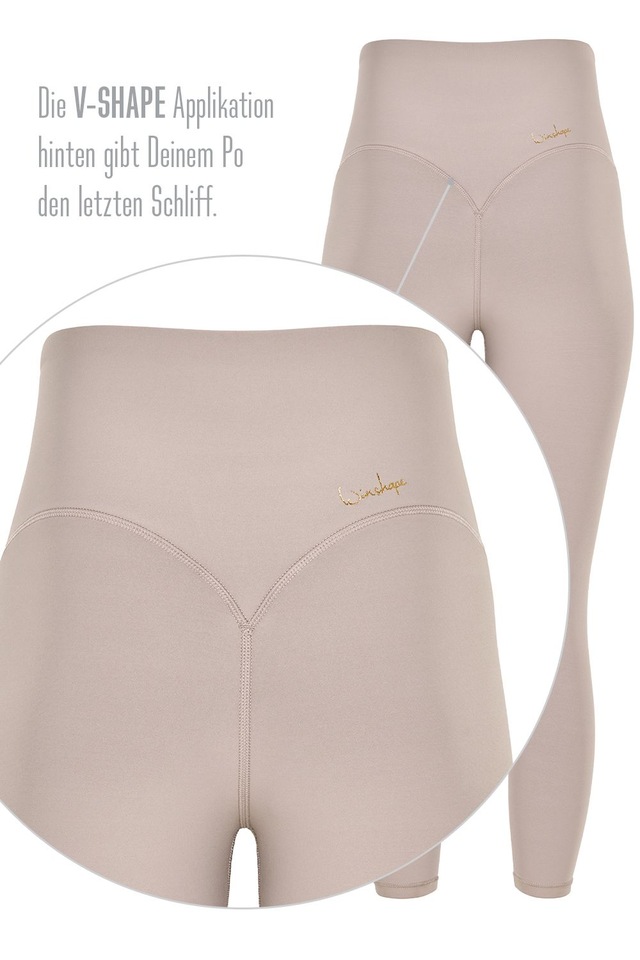 Winshape Leggings »7/8-Tights HWL317C« mit V-Shape Applikation und Core-Bund