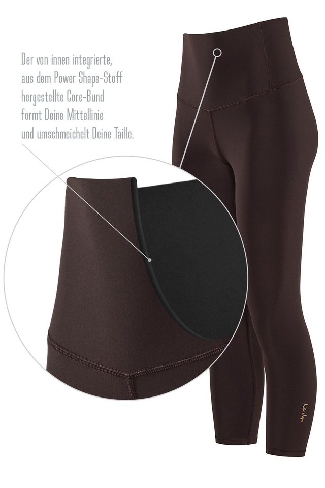Winshape Leggings »7/8-Tights HWL317C« mit V-Shape Applikation und Core-Bund
