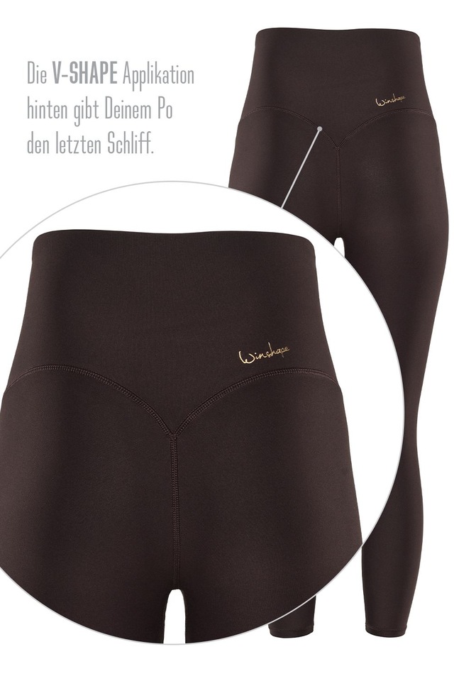 Winshape Leggings »7/8-Tights HWL317C« mit V-Shape Applikation und Core-Bund