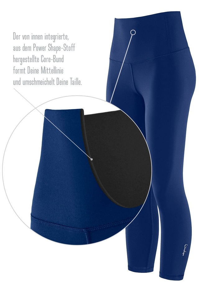 Winshape Leggings »7/8-Tights HWL317C« mit V-Shape Applikation und Core-Bund