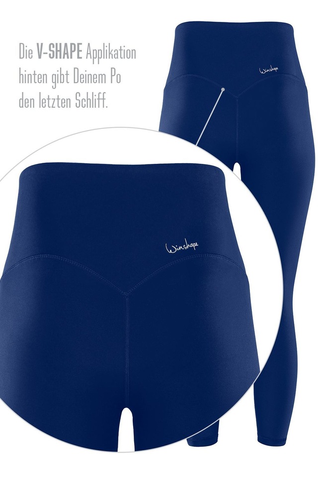 Winshape Leggings »7/8-Tights HWL317C« mit V-Shape Applikation und Core-Bund