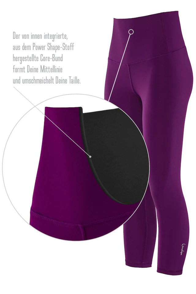 Winshape Leggings »7/8-Tights HWL317C« mit V-Shape Applikation und Core-Bund
