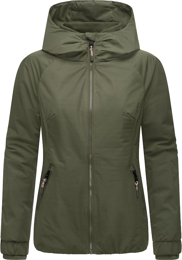 Ragwear Winterjacke »Dizzie Warm Rain« mit Kapuze Wasserdichte warme Damen Jacke mit Kapuze