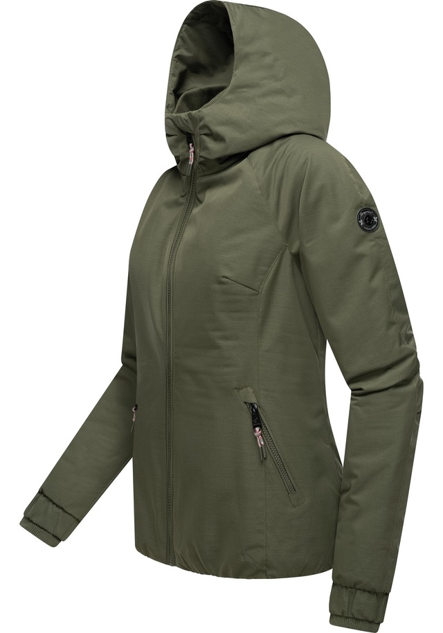 Ragwear Winterjacke »Dizzie Warm Rain« mit Kapuze Wasserdichte warme Damen Jacke mit Kapuze