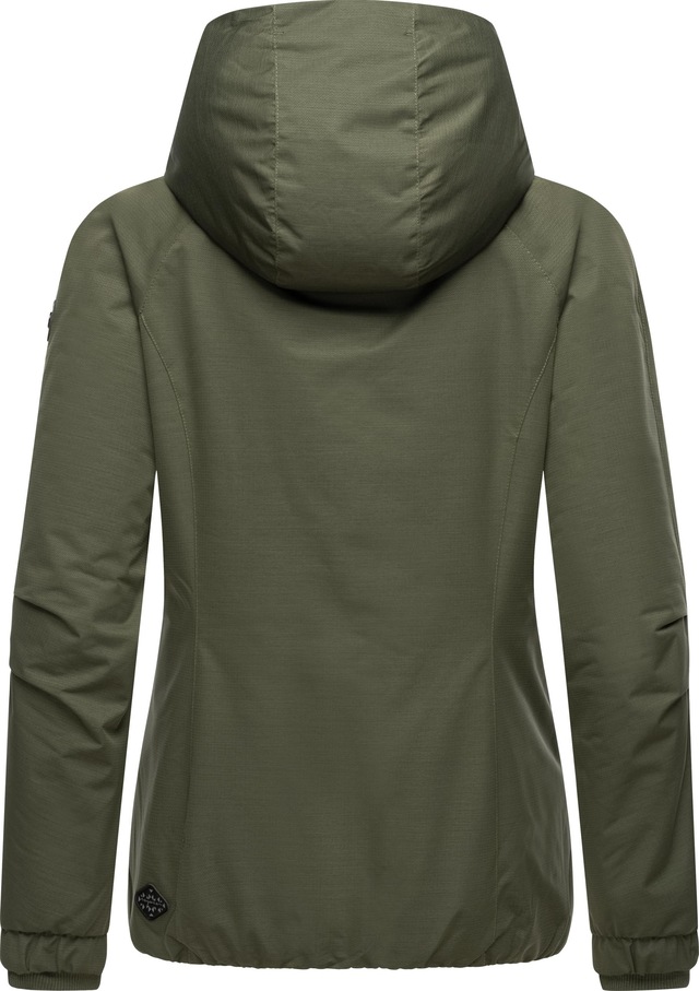 Ragwear Winterjacke »Dizzie Warm Rain« mit Kapuze Wasserdichte warme Damen Jacke mit Kapuze