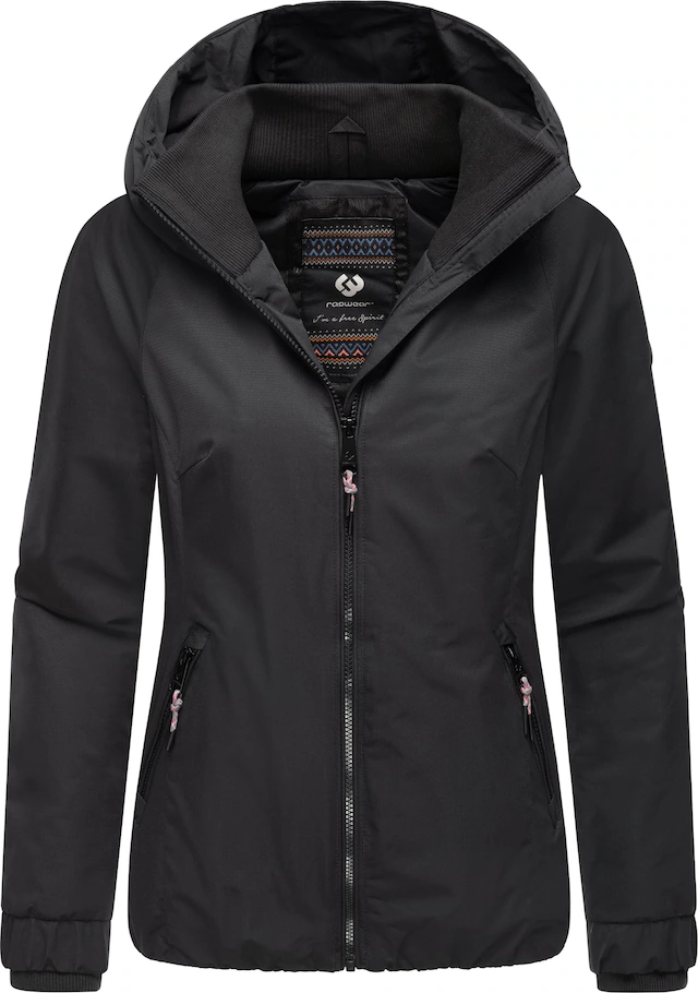 Ragwear Winterjacke »Dizzie Warm Rain« mit Kapuze Wasserdichte warme Damen Jacke mit Kapuze