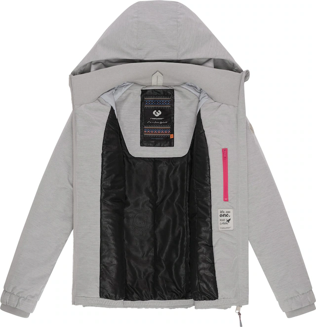 Ragwear Winterjacke »Dizzie Warm Rain« mit Kapuze Wasserdichte warme Damen Jacke mit Kapuze