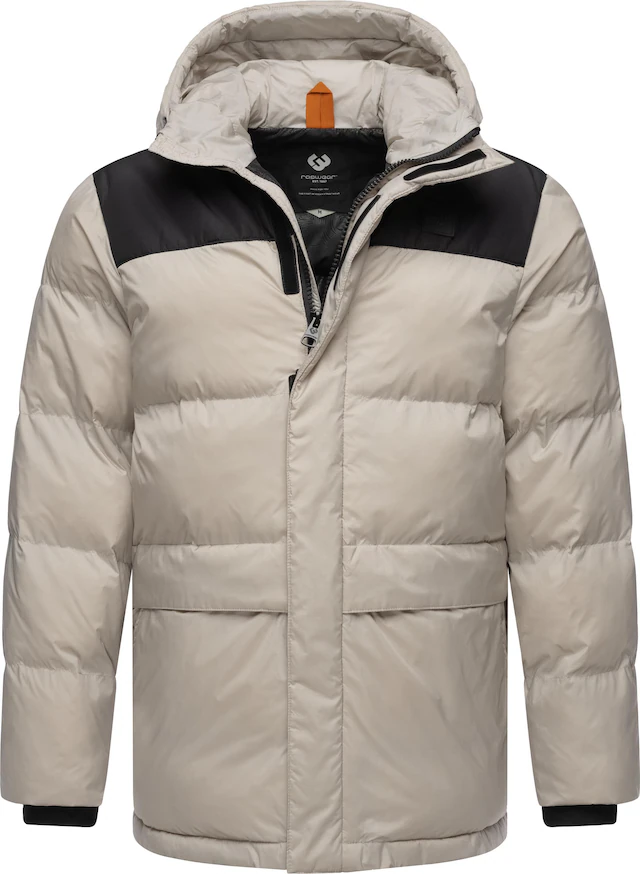 Ragwear Steppjacke »Mikkesh« mit Kapuze Sportliche Herren Winterjacke mit Kapuze