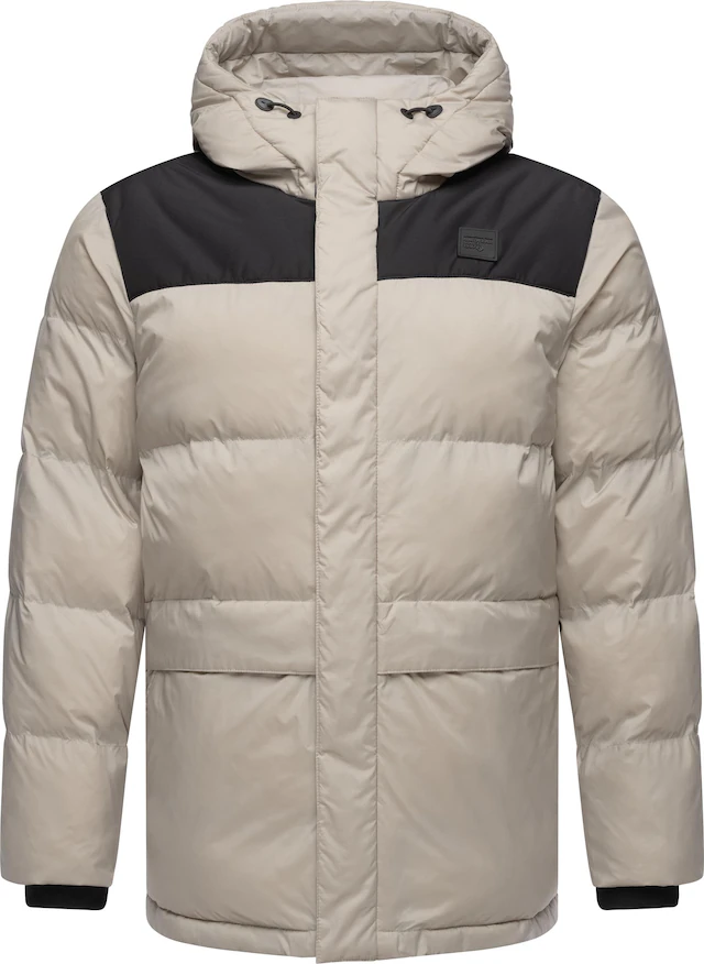 Ragwear Steppjacke »Mikkesh« mit Kapuze Sportliche Herren Winterjacke mit Kapuze