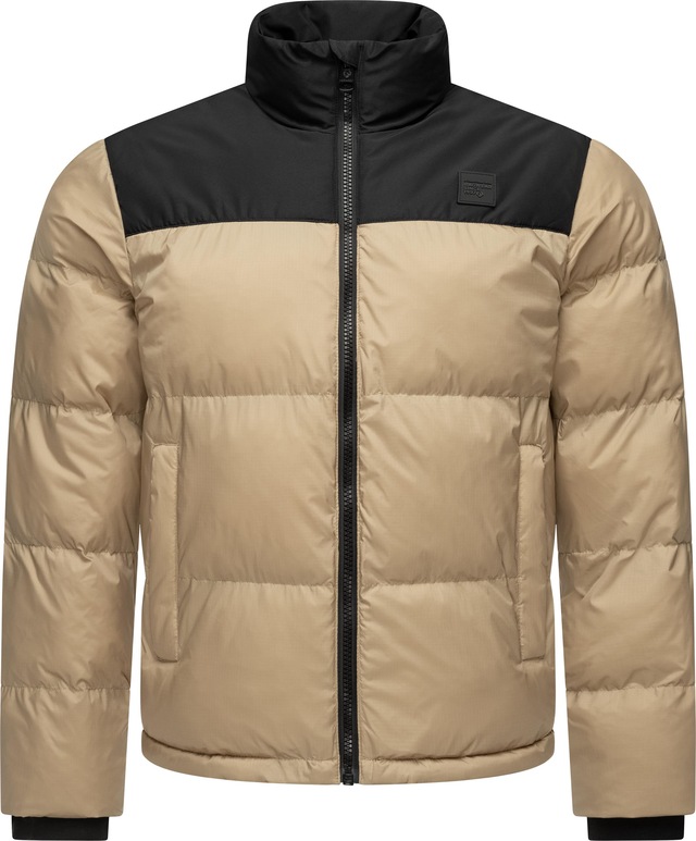 Ragwear Outdoorjacke »Stafen« ohne Kapuze Wasserdichte Herren Winterjacke im Retro-Look