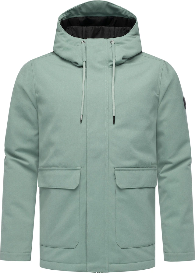 Ragwear Winterjacke »Mr Them« mit Kapuze stylische Herren Outdoorjacke mit großer Kapuze