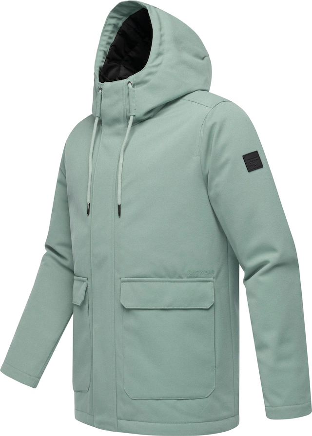 Ragwear Winterjacke »Mr Them« mit Kapuze stylische Herren Outdoorjacke mit großer Kapuze