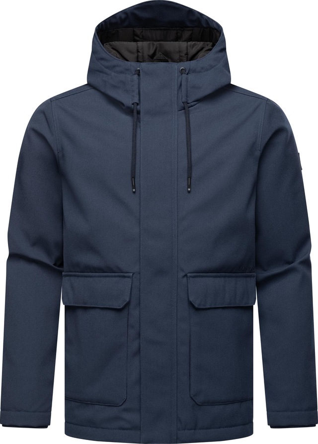 Ragwear Winterjacke »Mr Them« mit Kapuze stylische Herren Outdoorjacke mit großer Kapuze