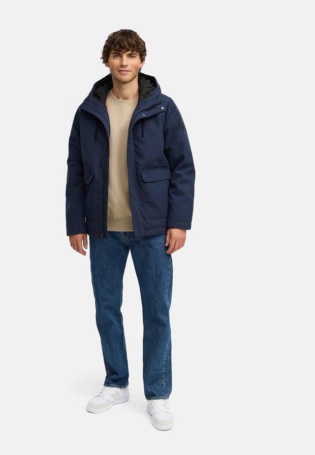 Ragwear Winterjacke »Mr Them« mit Kapuze stylische Herren Outdoorjacke mit großer Kapuze